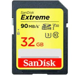 Home -SANDISK SD extreme 32gb