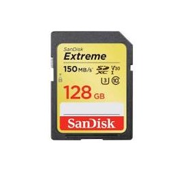Home -SANDISK SD extreme 128GB