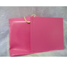 Comunión e infantil -ALBUM+BOLSA LISA 25X25 15 HOJAS ROSA